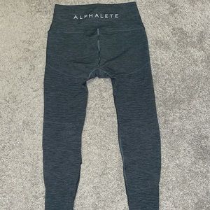 Charcoal Alphalete Revival R6 Leggings